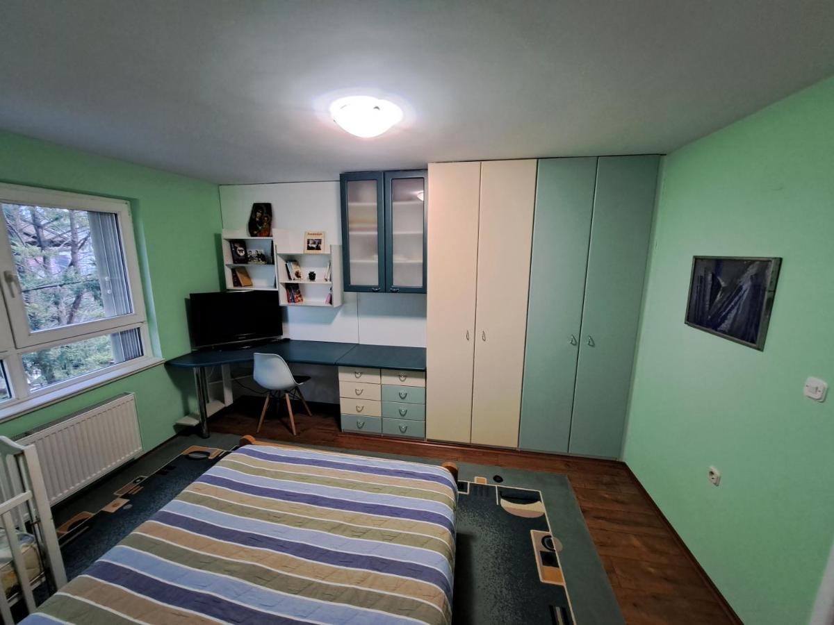 Apartamento Skopje Panorama Exterior foto